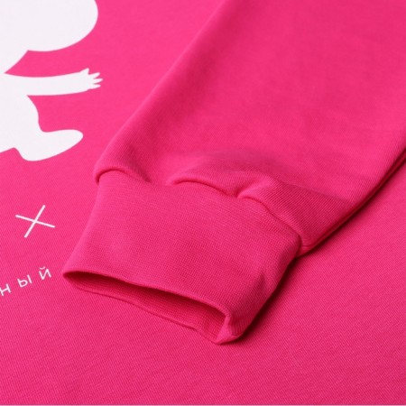 Women's sweatshirt KAFTAN Cheburashka size 40-42, pink-8