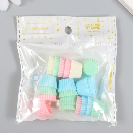 PVC Creativity Decor "Cupcake" set of 20 pcs 1.1x1.1x1.9 cm-4