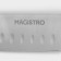 Knife Santoku kitchen Magistro Ardone, blade 17.5 cm, silver color