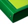 Folder on 4 rings A4, calligrata "panorama", 40 mm, 700 μm, facial pocket, green, mix