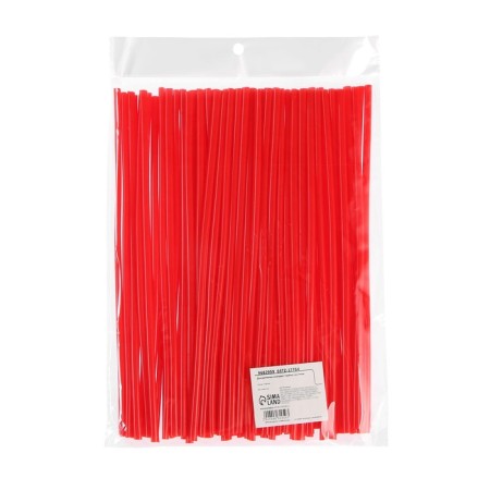 Decorative overlays on the knitting needles of a motorcycle, 23 × 0.5 cm, red, set 72 pcs-4