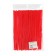 Decorative overlays on the knitting needles of a motorcycle, 23 × 0.5 cm, red, set 72 pcs
