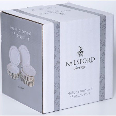 Set of dishes OlaFF "Grace Asteria", 18 items-4