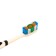 Toothbrush with hard bristles 360 °