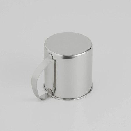 A stainless steel mug of the India, 700 ml, d = 10 cm-5