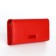Women's wallet on magnets, red color