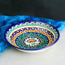 The plate of the Rishtan ceramics 