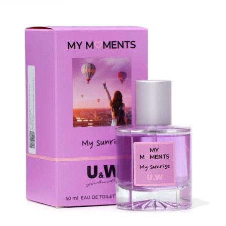 Women's toilet water My Moments My Sunrise, 50 ml