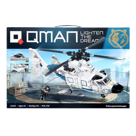 Designer special forces "assault helicopter", 745 parts-4