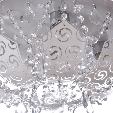 Economy Steel 35201/4+1 E27 40W chrome 38x38x24 cm-5