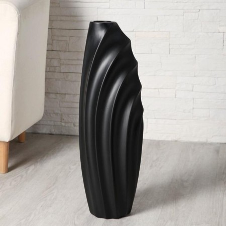 VAZ VAZ Ceramics Floor "Waves" 7x58 cm, black