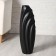 VAZ VAZ Ceramics Floor "Waves" 7x58 cm, black