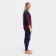 Women's costume (pants/jumper), indigo color/burgundy, size 44