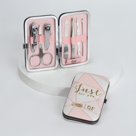 Manicure set "Just for You", 7 items, in a case-2