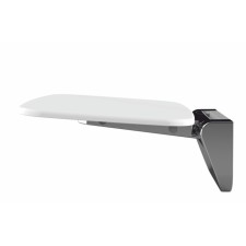 Shower seat Wasserkraft SS401, 350x330x50 mm, folding, polypropylene, white