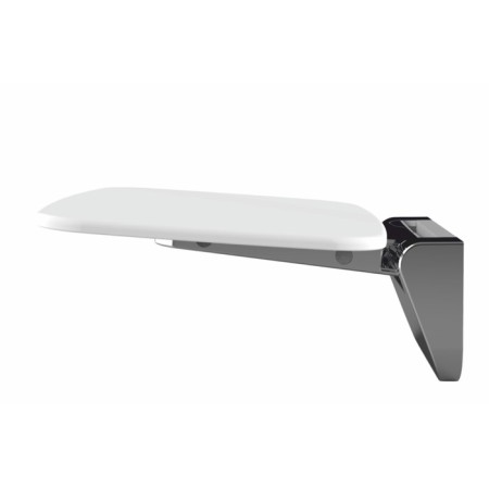 Shower seat Wasserkraft SS401, 350x330x50 mm, folding, polypropylene, white