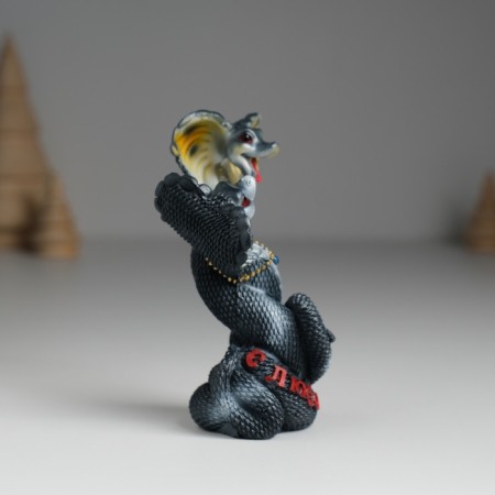 Polystone souvenir "Snakes Dark in the embrace" 5.8x4.8x9 cm-2