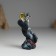 Polystone souvenir "Snakes Dark in the embrace" 5.8x4.8x9 cm