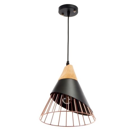 Lamp Bayerlux 34523/1 E27 40W Black-pink gold 25x25x27-127 cm-1