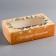 New Year. The box is folding, confectionery packaging with the window "Make desire", 25 x 15 x 7 cm