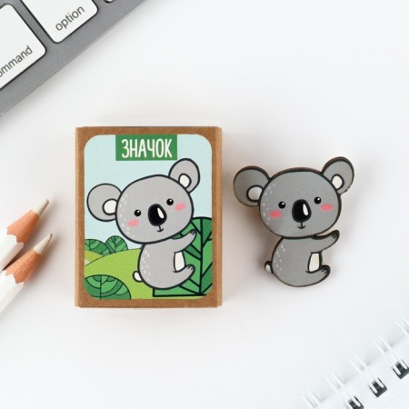 Icon in the box "Koala" 5 x 4 cm-1