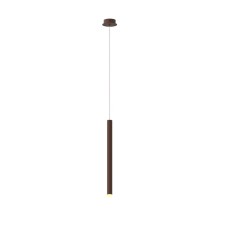 Lumber of the suspended Mantra Cala, Led, 420lm, 3000k, 550 mm, brown color