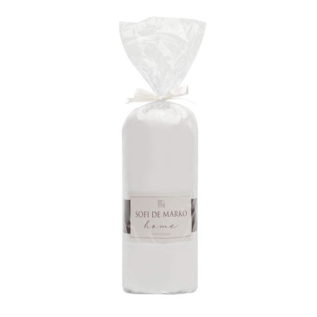 Marmaris sheet, size 160x200x30 cm, white color