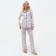 Women's pajamas (shirt and trousers) KAFTAN Birds size 40-42, gray