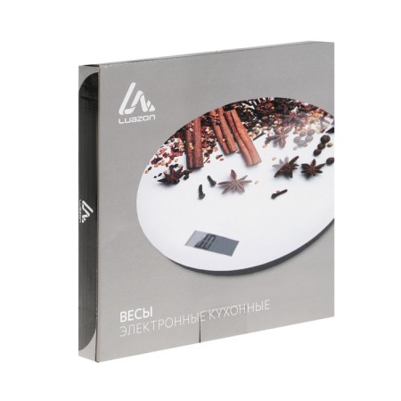 Kitchen Libra Luazon LVK-701 "Cinnamon", electronic, up to 7 kg-9