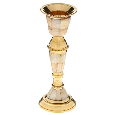 Summary for 1 candle "Royal chic" with mother -of -pearl 13 cm-4