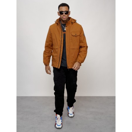 Sports male jacket, size 50, mustard color-8
