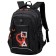 Brauberg Content's backpack universal, 3 departments, a reflective print, "Figures", 47x33x18 cm, 270765