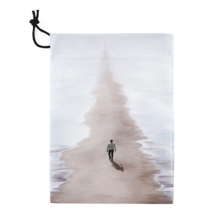 Bag for cards "Way to a dream", white, 12x18 cm-2