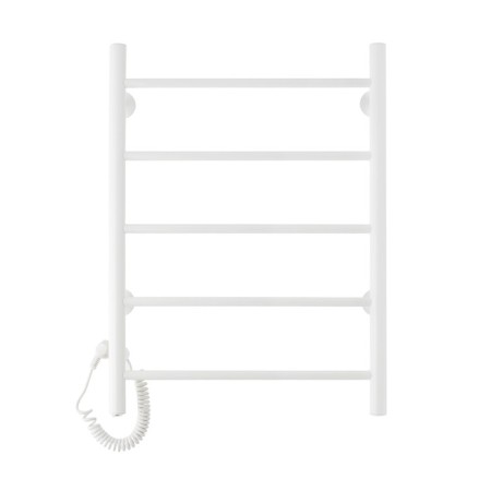 Electric towel Domoterm 109-5, 500x710 mm, left, white matte-1