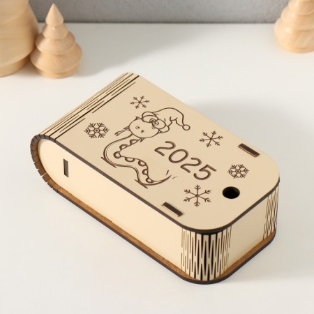 New Year's box "Snake. New Year" 13x7x4-2