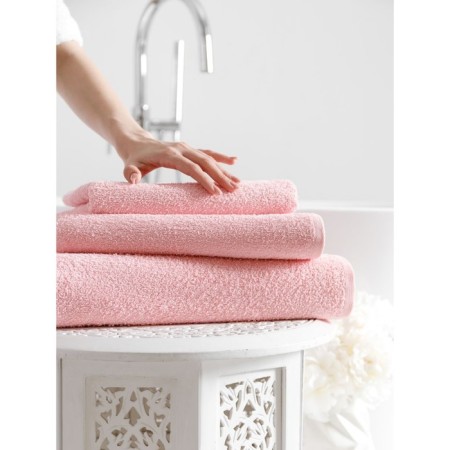 Tainted tange Guten Morgen Pink, 400 gr, size 40x70 cm, pink color-3