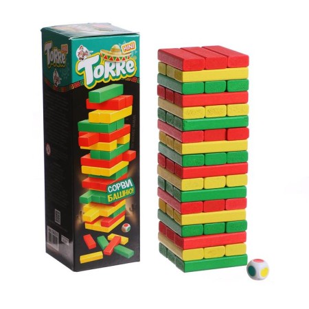 Game for children "Torre mini" (falling tower)-1