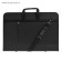 Folder for drawings and drawings A2, 640 x 450 x 30 mm, with handles, textile, estado, with pocket, black