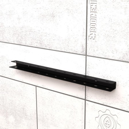 Holder for screwdrivers of various sizes, for 11 objects, wall, black-1