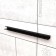 Holder for screwdrivers of various sizes, for 11 objects, wall, black