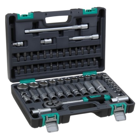 Stels 14103, 1/2 "instrument set, in a plastic case, 60 items