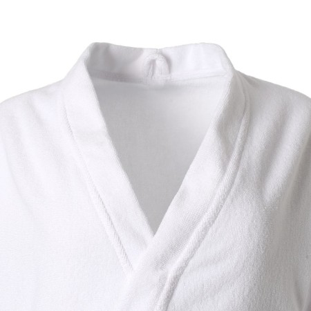 Terry robe economy and I am female, size 42-44 is white, 100% cotton with AIRO, 320 g/m2-1