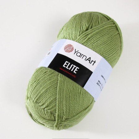 Yarn "Elite" 100% acrylic 300m/100g (69 pistachi)-1
