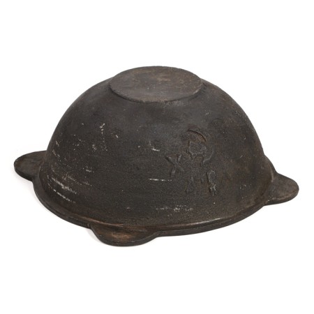 Kazan cast -iron, 4.5 l, flat bottom, aluminum cover-4