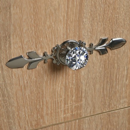 Handle button cappio, d = 30, l = 168 mm, chromium color-8