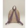 Backpack Nino Latte quilted fabric