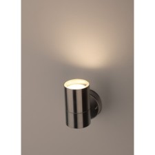 Бра GU10  35W IP54 хром 9,2х11х7,7 см, D6 см,
