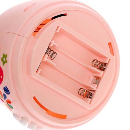 Musical Nevalyashka "My Baby", Sound, Light, Pink Color-5