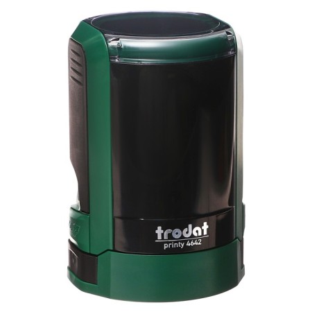 Equipment for round printing automatic Trodat Printy 4642, diameter 42 mm, lid, emerald case-7