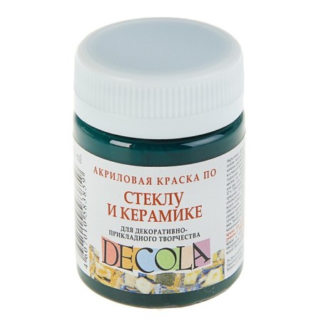 Glass and ceramics ZHK Decola, 50 ml, emerald, 4028720